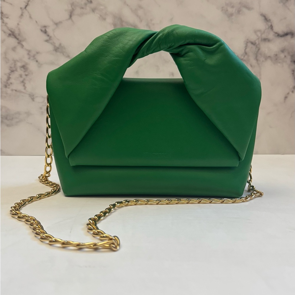 JW Anderson Midi Twister Bag in Green